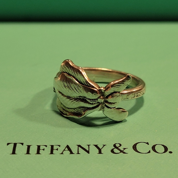 1885 Tiffany and Company IRIS Spoon Ring 57 - Picture 9 of 15